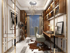 family - office - study room -0174 3D Model