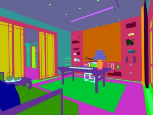 family - office - study room -0175 3D Model