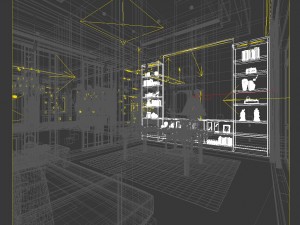 family - office - study room -0175 3D Model