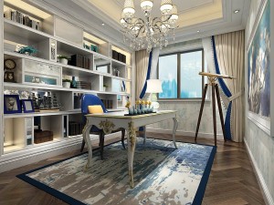 family - office - study room -0178 3D Model