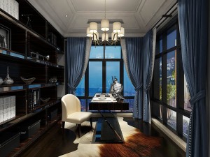 family - office - study room -0181 3D-Modell