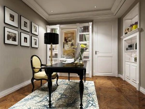 family - office - study room -0182 3D Model