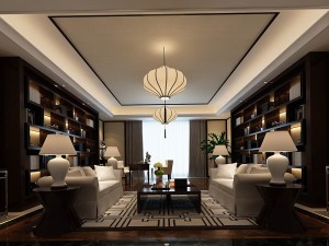 family - office - study room -0189 3D Model