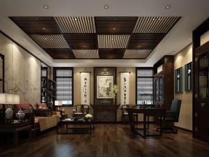 family - office - study room -0190 3D 모델