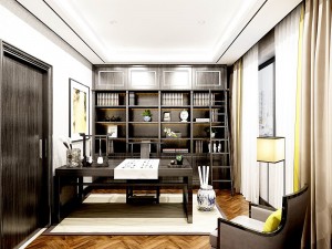 family - office - study room -0191 3D Model