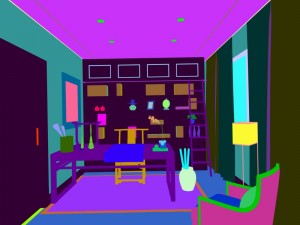 family - office - study room -0191 3D Model
