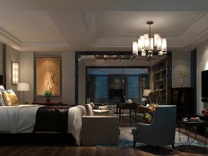 family - office - study room -0195 3D Model
