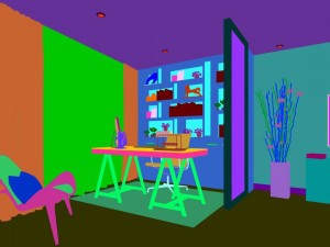 family - office - study room -0206 3D 모델