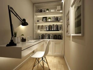 Familie - B&uuml;ro - Arbeitszimmer -0209 3D Modell