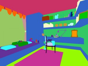 family - office - study room -0210 3D Model