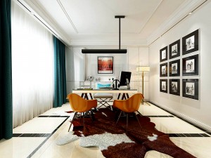 family - office - study room -0211 3D Model