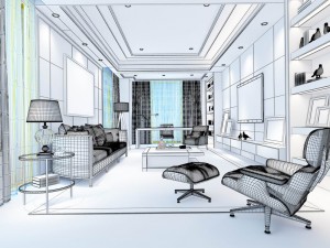 family - office - study room -0215 3D Модель