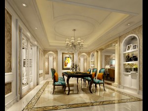 family - kitchen - restaurant 01 3D-Modell