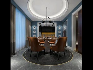 family - kitchen - restaurant 02 3D Model