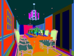 family - kitchen - restaurant 03 3D Модель
