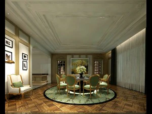 family - kitchen - restaurant 06 3D Model