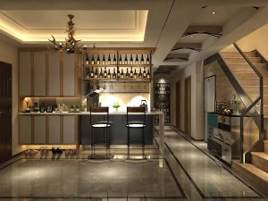 семья - кухня - ресторан 12 3D Модель