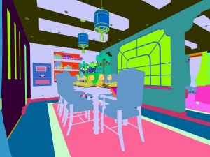 family - kitchen - restaurant 16 Model 3D