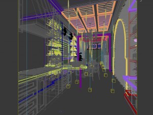 family - kitchen - restaurant 18 3D Model