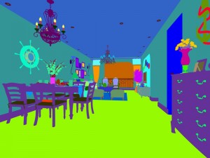 family - kitchen - restaurant 22 3D 모델