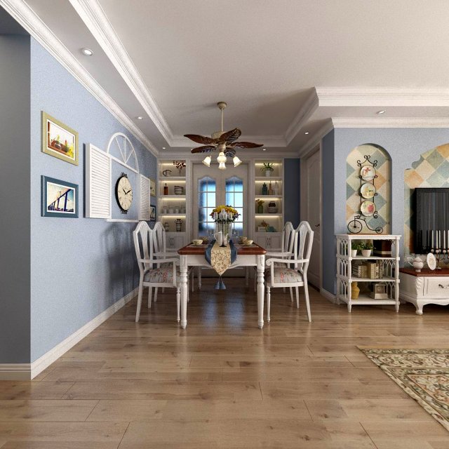 family - kitchen - restaurant 23 3D-Modell .c4d .max .obj .3ds .fbx .stl .blend 