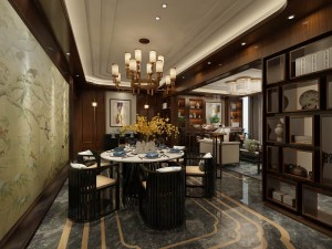 family - kitchen - restaurant 28 Model 3D