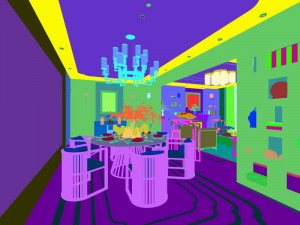 family - kitchen - restaurant 28 3D Модель