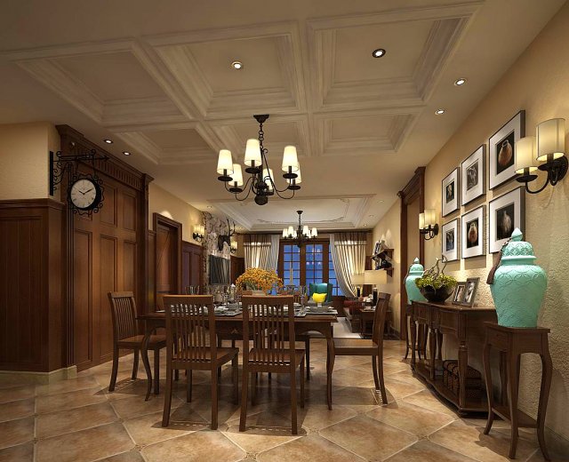 family - kitchen - restaurant 30 3D Модель .c4d .max .obj .3ds .fbx .stl .blend 