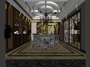 family - kitchen - restaurant 31 3D मॉडल