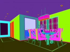 family - kitchen - restaurant 32 3D Model