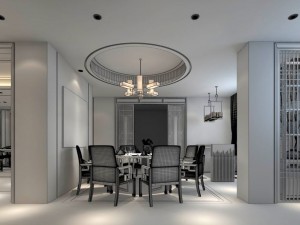family - kitchen - restaurant 34 Model 3D