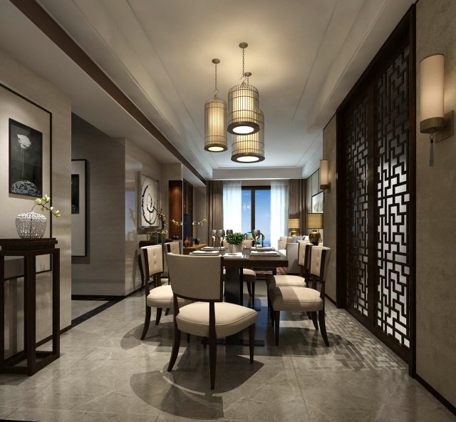 family - kitchen - restaurant 36 3D Model .c4d .max .obj .3ds .fbx .stl .blend 