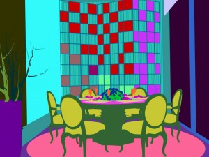 family - kitchen - restaurant 39 3D मॉडल