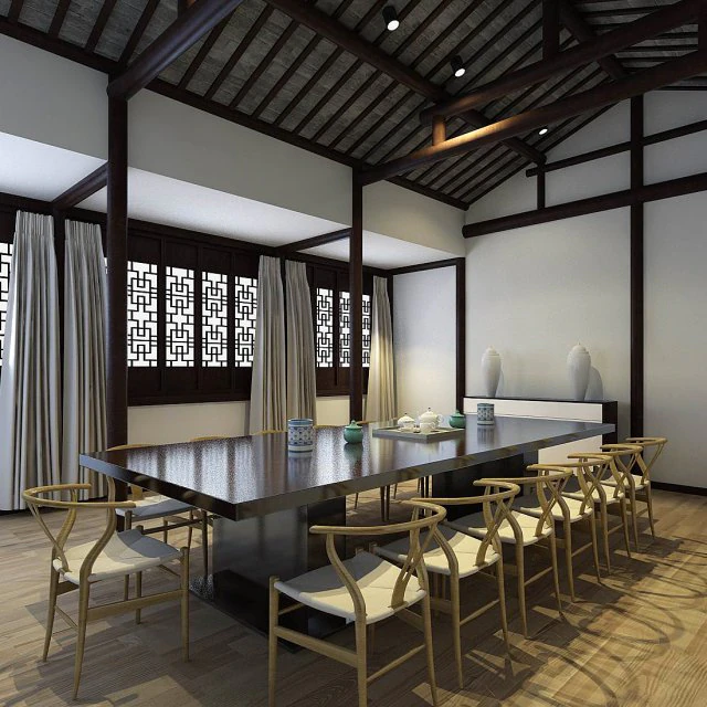 family - kitchen - restaurant 40 3D Model .c4d .max .obj .3ds .fbx .stl .blend 