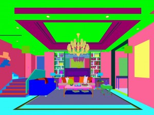 family - kitchen - restaurant 42 Modèle 3D