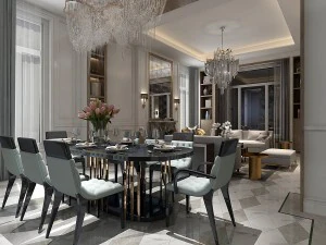 family - kitchen - restaurant 43 3D Model