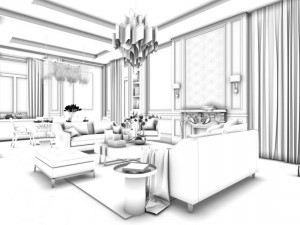 family - kitchen - restaurant 43 3D 模型