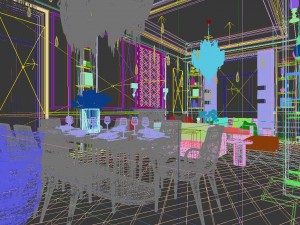 family - kitchen - restaurant 43 3D 模型