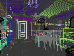 family - kitchen - restaurant 47 3Dモデル