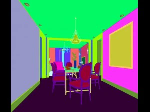 family - kitchen - restaurant 51 3D Model