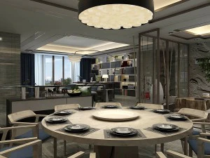 Familie - Küche - Restaurant 66 3D Modell