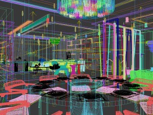 family - kitchen - restaurant 66 3D Model