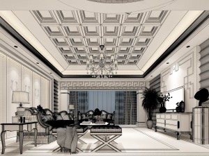 family - kitchen - restaurant 68 Modelo 3D