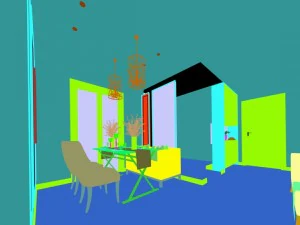family - kitchen - restaurant 71 3D Model