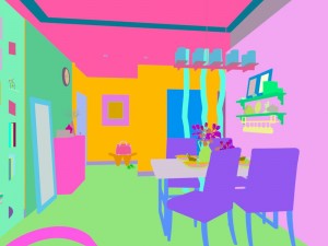 family - kitchen - restaurant 75 3D Модель