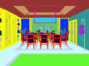 family - kitchen - restaurant 76 Modelo 3D