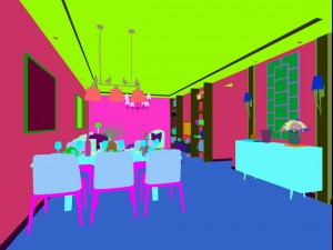 family - kitchen - restaurant 78 3D Model