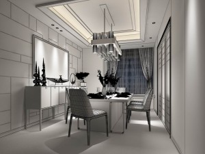 family - kitchen - restaurant 79 3Dモデル