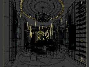 family - kitchen - restaurant 81 3D Model