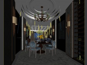 family - kitchen - restaurant 81 3D Model